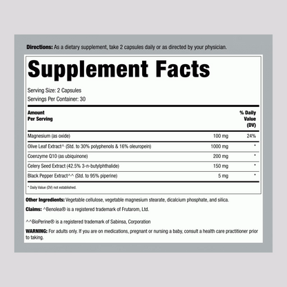 OliPure BP™ ULTRA with CoQ10